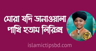 মোরা যদি ডানাওয়ালা পাখি হতাম লিরিক্স