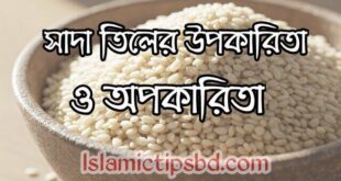সাদা তিল খাওয়ার নিয়ম ও উপকারিতা